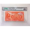 Image 1 : State Bank of Ethiopia ND (1945) Color Trial Banknote.