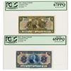 Image 1 : Banque Nationale De La Republique D'Haiti, 1935-42 Third Issue Specimen Pair.