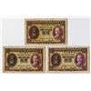 Image 1 : Government of Hongkong, ND (1935) King George V Banknote Trio.