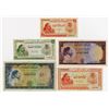 Image 1 : Kingdom of Libya. 1952. Quintet of Issued Banknotes.