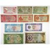 Image 1 : Various Libyan Issuers. 1951-1972. Group of 10 Issued Banknotes.
