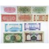 Image 2 : Various Libyan Issuers. 1951-1972. Group of 10 Issued Banknotes.