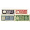 Image 2 : Bank of Libya. 1963. Quartet of Issued Banknotes.
