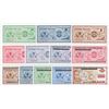 Image 1 : Various Macedonia & Kosovo Issuers. 1992-1999. Dozen of Regular & Provisional Notes.