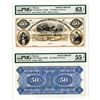 Image 1 : Banco de Londres Mexico y Sud America, ca. 1868-81 Issue Proof Face and Back.