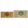 Image 2 : Provisional People's Government, Commercial and Industrial Bank, 1925 Second Issue Banknote Pair.