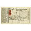 Image 1 : Indianapolis & Vincennes Railroad Co. 1869 Stock Certificate Signed by General Ambrose E Burnside as