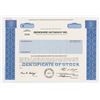 Image 1 : Berkshire Hathaway Inc., Class B Common Stock 1996 Specimen Stock Certificate with 2009 Annual Repor