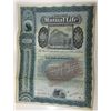 Image 1 : Mutual Life Insurance Co. of New York, ca.1932-33 Specimen Bond with Gold Clause overprinted on 1900