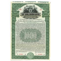 New York Shipbuilding Corp. 1916 Specimen Bond.