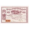 Image 1 : Lick Run and Sugar Creek Oil Co., 1865 I/U Stock Certificate.
