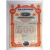 Image 1 : Leavenworth Railway Co., 1893 Specimen Gold Coupon Bond.