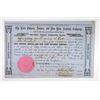 Image 1 : Lake Ontario, Auburn, and New York Railroad Co., 1856 Issued Stock Certificate