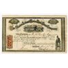 Image 1 : Staten Island Horse Railroad Co., 1867 I/U Stock Certificate.