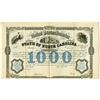 Image 1 : State of North Carolina 1869 Specimen Bond "Issued for the Eastern and Western Railroad Co."