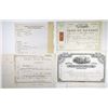 Image 1 : Chattaroi Railway Co. 1880s. Proof Stock Certificate File from ABN Archives.