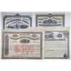 Image 1 : Southern States I/U & I/C Railroad Bond Quartet, ca.1869-1882