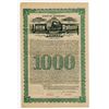 Image 1 : Union Railway Co. 1888. Issued Bond.