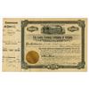 Image 1 : Big Sandy Railway Co. of Virginia, 1902 I/C Stock Certificate with Low Serial #2.