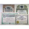 Image 1 : East Coast  I/C Railroad Stock and Bond Certificate Quartet, ca.1893-1916
