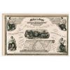 Image 1 : Miller & Boyle, Practical Lithographers, 1850's Advertising Banknote-Certificate.