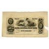 Image 1 : Bank of Central New York, 1850's Remainder Banknote.