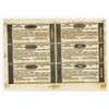 Image 1 : Philadelphia Loan Company, Financial Panic of 1837 Uncut Proof Sheet of 6 Notes by UBS&H.
