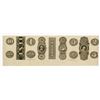 Image 1 : Fairman Draper Underwood, & Co., 1830's Proof Counterfoil and Numeral Counters from Obsolete Banknot