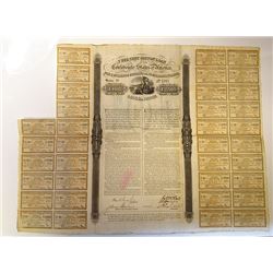 Confederate States of America, 1863 7% Cotton Loan, I/U Bond.