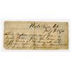 Image 2 : Confederate States of America, 1863-64 Bond Coupon Seized from Jefferson Davis' Home 6 Weeks After L