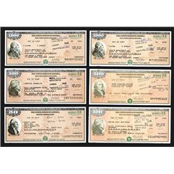 U.S. Savings Bond, Series EE, ca. 1995-2007 Bond Assortment.