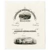 Image 1 : American Bethel Society Proof Donation Certificate. ND(1840-50's). Proof Donation Certificate.