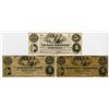 Image 1 : Wilmington and Brandywine Bank, The Bank of Washtenaw, The Exchange Bank. 1854. Trio of Obsolete Not