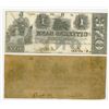 Image 2 : Citizens Bank 1862 Pair from Washington, D.C, and Worcester, MA. 1852 Obsolete Banknote Pair.
