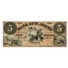 Image 1 : Bank of St. Johns 1859 Obsolete Banknote.
