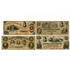 Image 1 : Florence Nightingale Vignetted Obsolete Banknote Quartet, ca.1860-61, All ABN Issues.