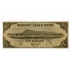 Image 1 : Hadley Falls Bank, Ca.1851-65 Contemporary Counterfeit Obsolete Banknote.