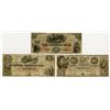 Image 1 : Farmers Bank 1854 Obsolete Banknote Trio.