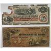 Image 1 : Mercantile Bank. 1862 Obsolete Banknote Pair.