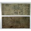 Image 2 : Paterson Bank (First) 1818 Obsolete Banknote Duo.