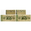 Image 1 : City Bank of Perth Amboy. 1862 Obsolete Scrip Note Quartet.
