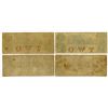 Image 2 : Commercial Bank of New Jersey. 1856 Obsolete Banknote Quartet.