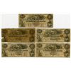 Image 1 : Commercial Bank of New Jersey. 1856 Obsolete Banknote Quintet.