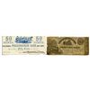 Image 1 : Phillipsburgh Bank. 1862 Obsolete Scrip Note Pair.