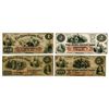 Image 1 : Union County Bank. 1859 Quartet of Obsolete Bank Notes.