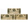 Image 1 : Salem & Philadelphia Manufacturing Co. 1828 Obsolete Banknote Trio.