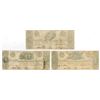 Image 2 : Salem & Philadelphia Manufacturing Co. 1829 Obsolete Banknote Trio.