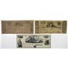 Image 1 : Salem Banking Co. 1863 Obsolete Banknote Trio.