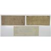 Image 2 : Salem Banking Co. 1863 Obsolete Banknote Trio.