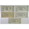 Image 2 : Somerville, NJ. Somerset County Bank, Culver Barcalow. 1862. Quintet of Obsolete Notes.